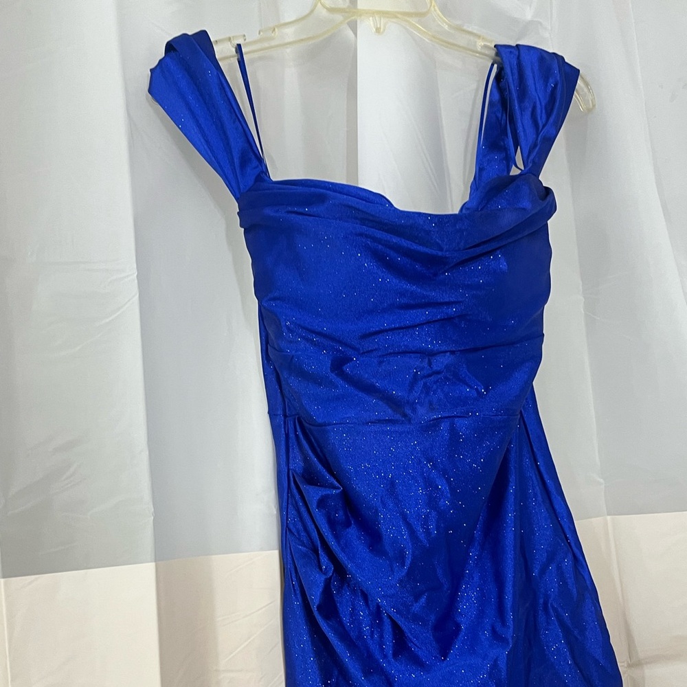 Windsor Royal Blue Dress with sparkles for homecoming/prom